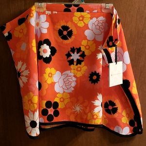 Victoria Beckham Funky Floral Skirt